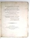 GLEICHEN-RUSSWURM, WILHELM FRIEDRICH VON. Dissertation sur la Génération, les Animalcules Spermatiques, et ceux dInfusions. 1799